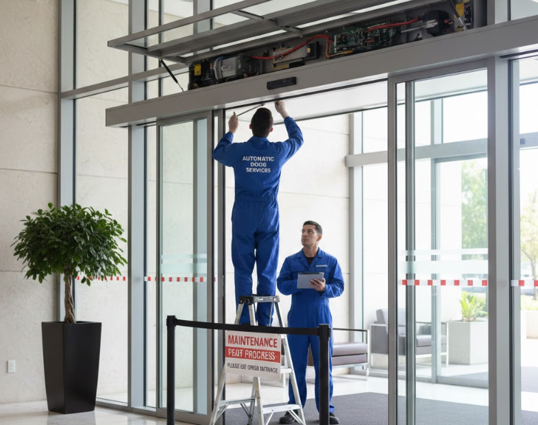 mantenimiento puertas automáticas contrato