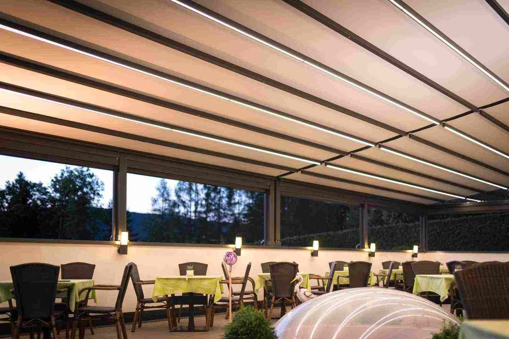 terraza techada