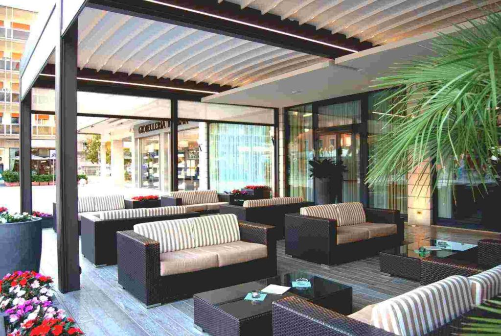 terraza bar techada